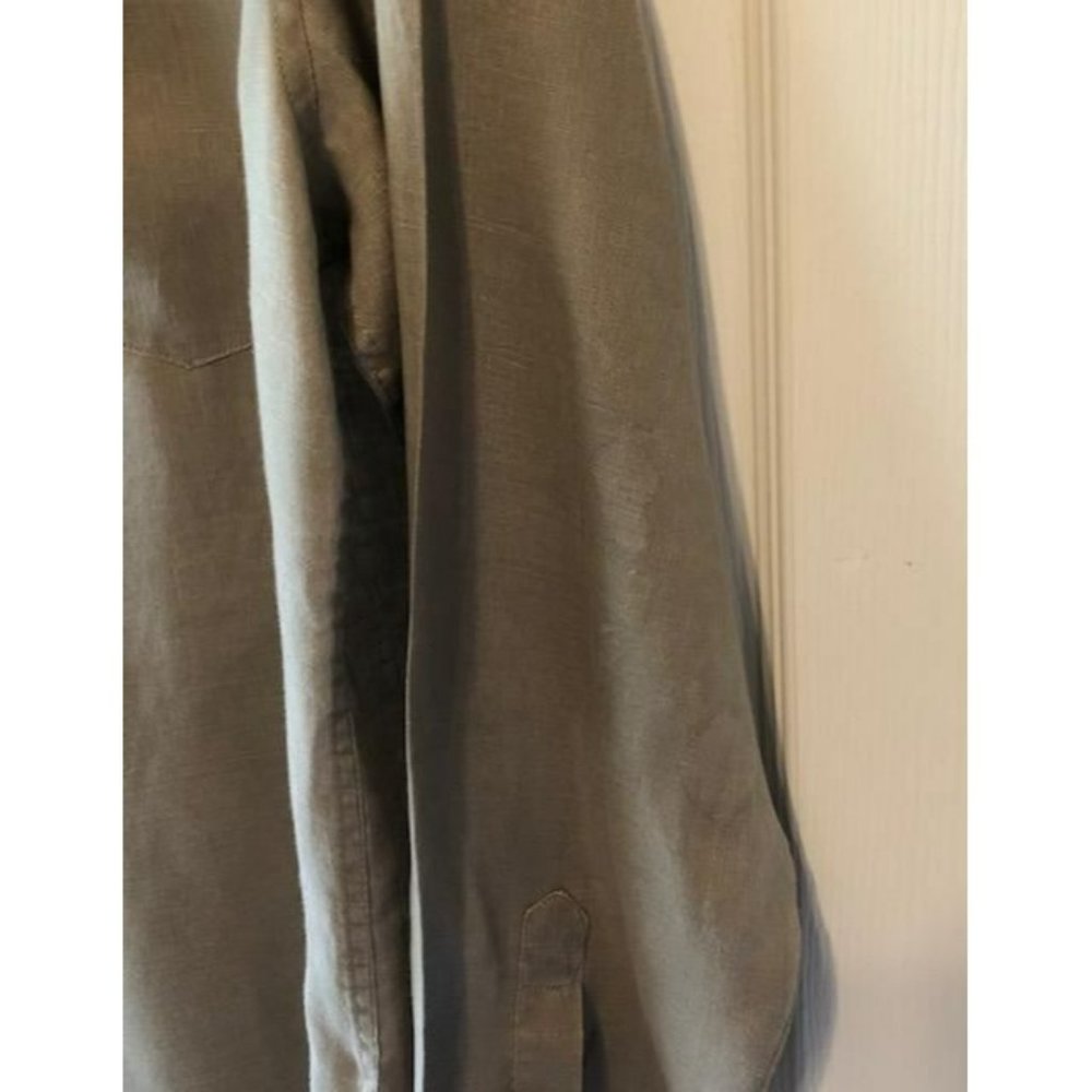 Mens H&M Linen Shirt Size M - Picture 6 of 6